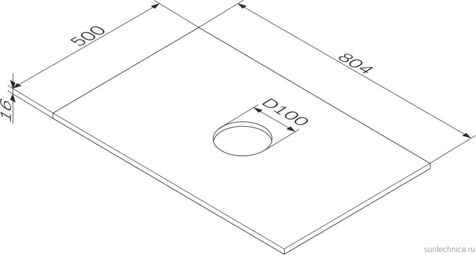 Тумба с раковиной AM.PM Func 80 дуб крафт, со столешницей, раковина M8FWCC10510WG