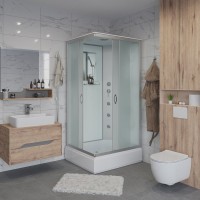 Душевая кабина Niagara Classic NG-33984-14QG 90х80 см, с гидромассажем