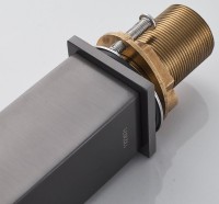 Смеситель для раковины Shevanik S7011T оружейная сталь