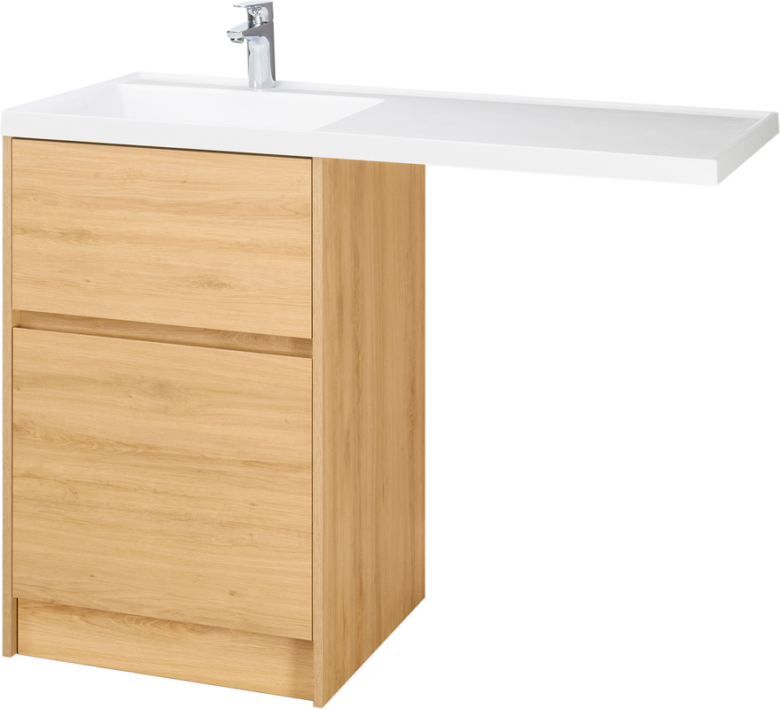 Мебель для ванной комнаты AQUATON Лондри 60 L, дуб сантана