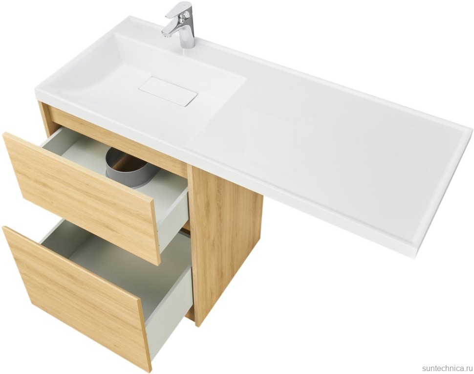 Мебель для ванной комнаты AQUATON Лондри 60 L, дуб сантана