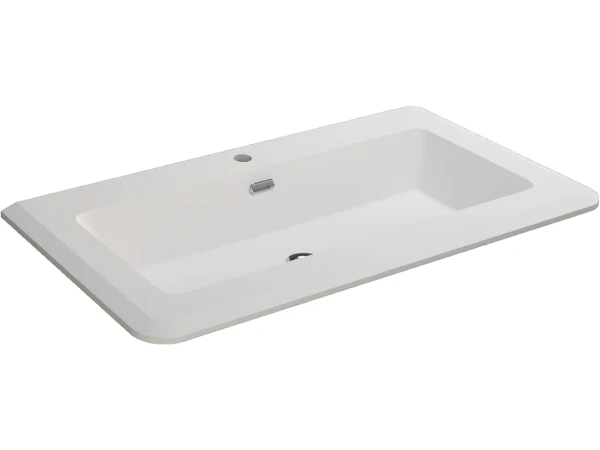 Мебельная раковина Cezares Stylus 50264 Bianco opaco 95 см