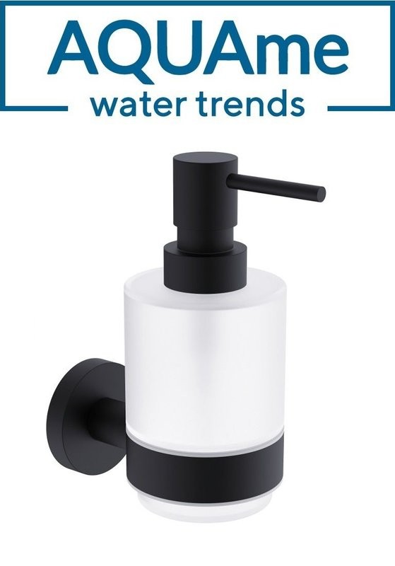 Дозатор для жидкого мыла AQUAme AQM7213MB настенный, белый