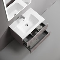 Тумба с раковиной Sancos Snob R 70 doha soft, раковина CN7007