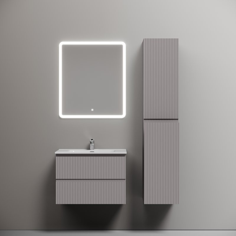 Тумба с раковиной Sancos Snob R 70 doha soft, раковина CN7007