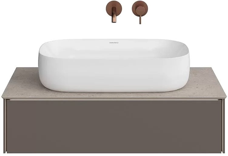 Тумба с раковиной KERAMA MARAZZI Magica 90 вечерний серый матовый