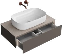 Тумба с раковиной KERAMA MARAZZI Magica 90 вечерний серый матовый