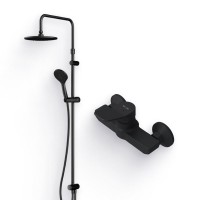 Душевой комплект Смеситель для душа AM.PM X-Joy F85A20022 + Стойка Gem F0790022