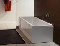 Акриловая ванна Ravak Chrome 150x70 см, пристенная, белая, на ножках