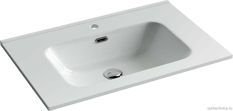 Мебель для ванной комнаты Sancos Very 70 bianco, раковина CN7007