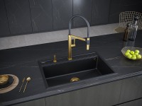 Комплект Мойка Paulmark Stepia 80 PM117551-BLM черный металлик + Измельчитель Intenso Комплект Мойка Paulmark Stepia 80 PM117551-BLM черный металлик + Измельчитель Intenso