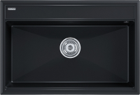 Комплект Мойка Paulmark Stepia 80 PM117551-BLM черный металлик + Измельчитель Intenso Комплект Мойка Paulmark Stepia 80 PM117551-BLM черный металлик + Измельчитель Intenso