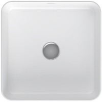 Накладная раковина Berges Ego SL 39x39 глянцевая белая