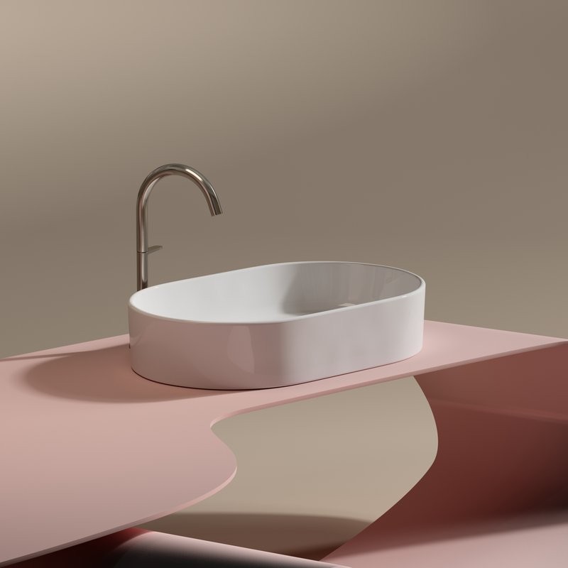 Накладная раковина Ceramicanova Element CN6048 белая