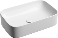 Накладная раковина Ceramicanova Element CN6053 белая глянцевая