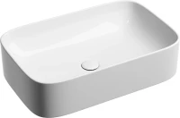 Накладная раковина Ceramicanova Element CN6053 белая глянцевая