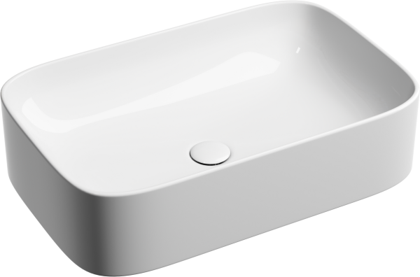 Накладная раковина Ceramicanova Element CN6053 белая глянцевая