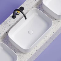 Накладная раковина Ceramicanova Element CN6053 белая глянцевая