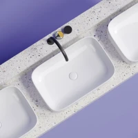 Накладная раковина Ceramicanova Element CN6053 белая глянцевая
