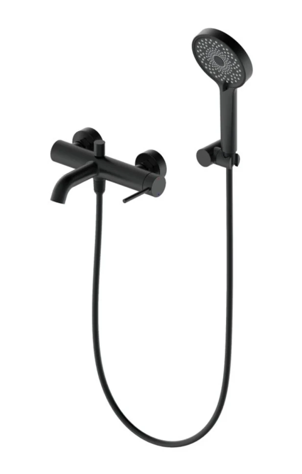 Смеситель для ванны с душем Wonzon & Woghand WW-88639017-MB матовый черный