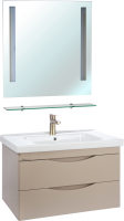Мебель для ванной комнаты Bellezza Санриса 100 подвесная, капучино