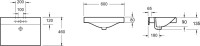 Комплект Раковина Lavinia Boho Bathroom Sink 33311012 + Смеситель Wellsee ICON! for life 182302000 матовый черный