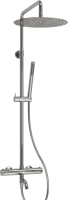 Душевая стойка Wasserkraft Berkel A188.116.137.010.CH Thermo с термостатом, хром