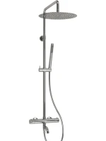 Душевая стойка Wasserkraft Berkel A188.116.137.010.CH Thermo с термостатом, хром