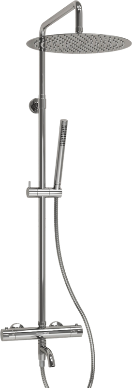 Душевая стойка Wasserkraft Berkel A188.116.137.010.CH Thermo с термостатом, хром