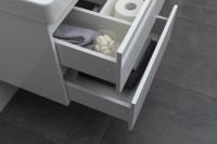 Тумба с раковиной Aquanet Sofa 60 подвесная