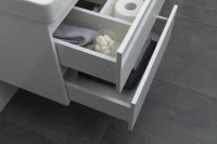 Тумба с раковиной Aquanet Sofa 60 подвесная