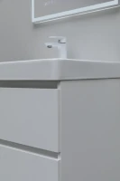 Тумба с раковиной Aquanet Sofa 60 подвесная