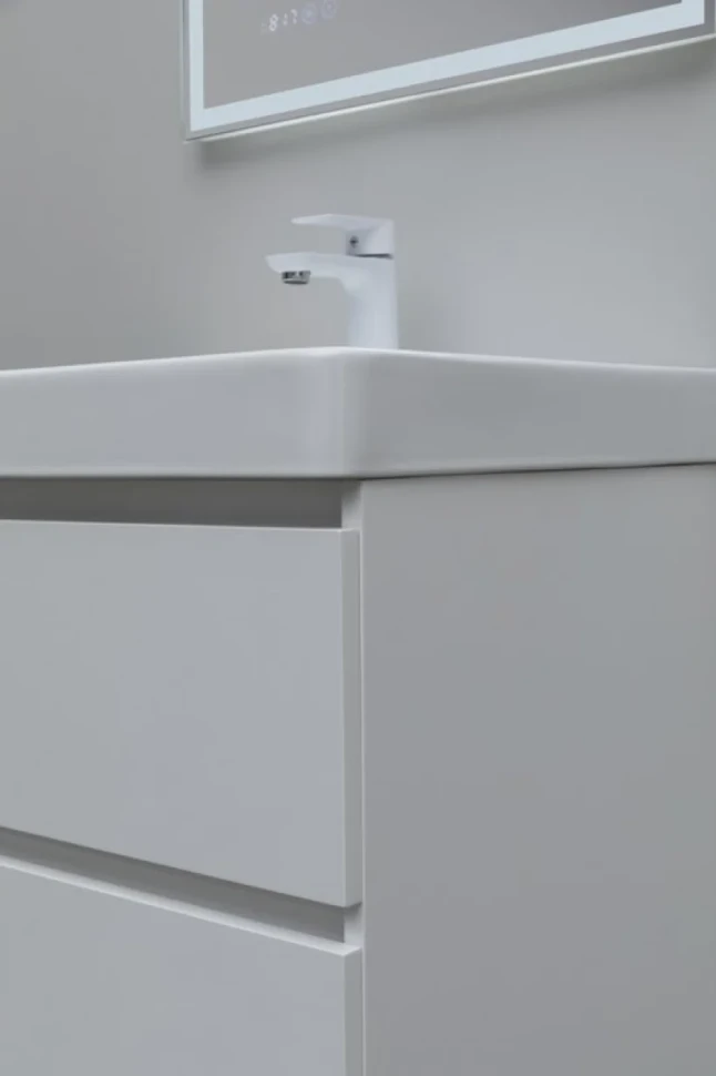 Тумба с раковиной Aquanet Sofa 60 подвесная