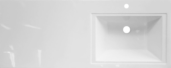 Раковина над стиральной машиной Эстет Даллас 130 R с кронштейном