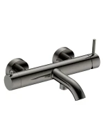 Смеситель для ванны, метал Gun metal, AQUAme AQM6212GM Siena