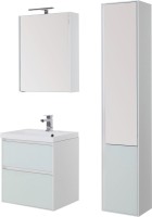 Тумба с раковиной Aquanet Гласс 60