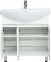 Тумба с раковиной SanStar Лайн 80 раковина Santek Балтика 80