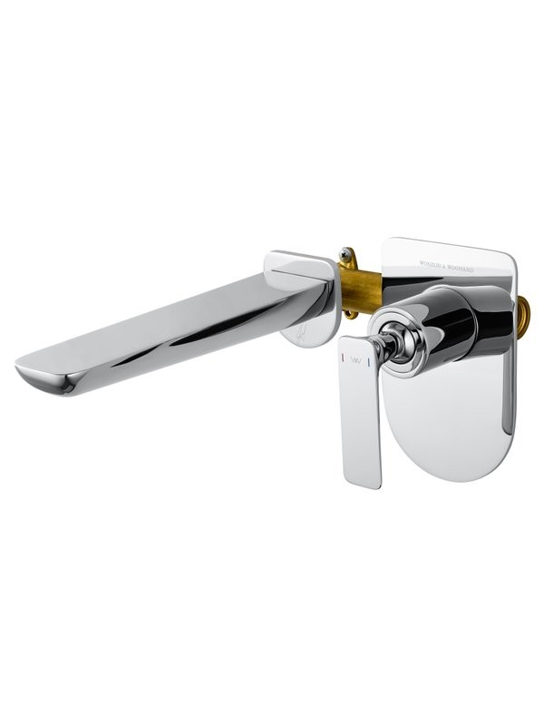 Смеситель для раковины Wonzon & Woghand Shark WW-481701-CR хром, С ВНУТРЕННЕЙ ЧАСТЬЮ