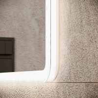Мебель для ванной комнаты Sancos Cento 120 см белый глянец, черная раковина