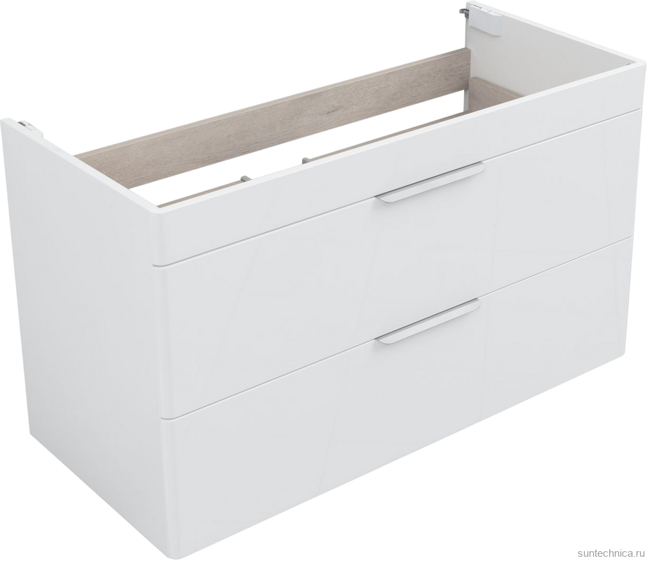 Мебель для ванной комнаты Aquanet Ирис new 100 подвесная, 2 ящика