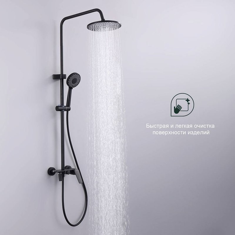 Душевая стойка Splenka S53 S53.24.06 черный