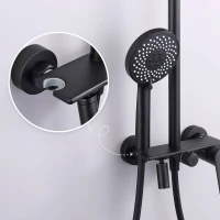 Душевая стойка Splenka S53 S53.24.06 черный