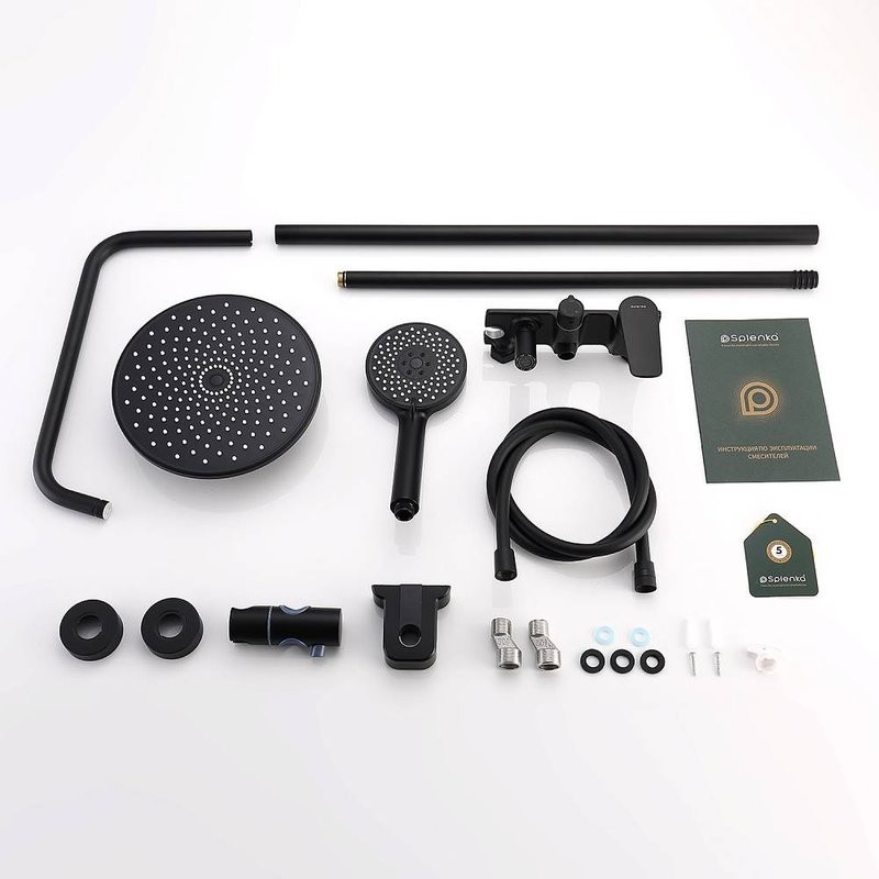 Душевая стойка Splenka S53 S53.24.06 черный