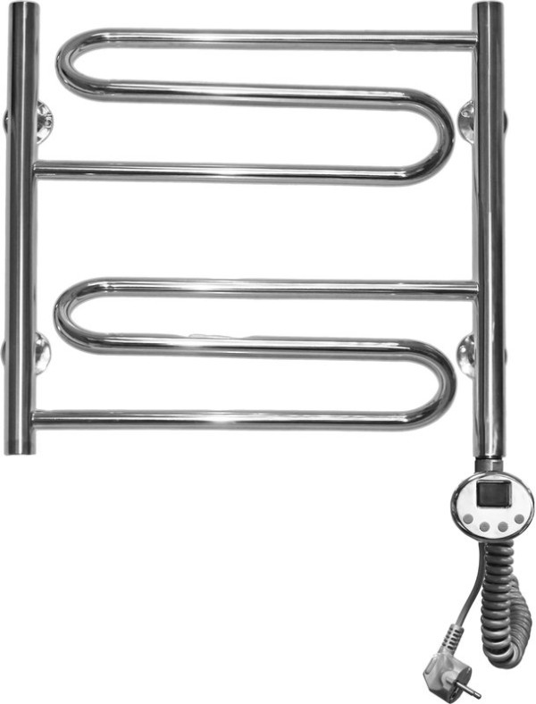 Полотенцесушитель электрический Domoterm Офелия П6 50x50, хром, R