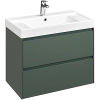 Тумба с раковиной Roca Ona 80 зеленая матовая Тумба с раковиной Roca Ona 80 зеленая матовая