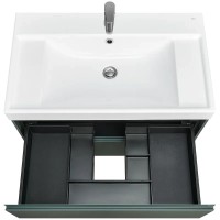 Тумба с раковиной Roca Ona 80 зеленая матовая Тумба с раковиной Roca Ona 80 зеленая матовая
