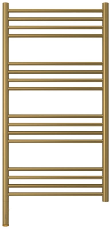 Полотенцесушитель электрический Сунержа Богема 3.1 32-6004-1050 110x55 см, подключение слева, золотой шелк, лесенка