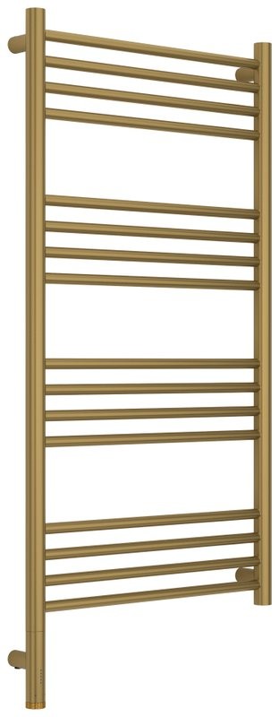 Полотенцесушитель электрический Сунержа Богема 3.1 32-6004-1050 110x55 см, подключение слева, золотой шелк, лесенка