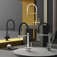 Смеситель для кухни с подключением фильтра Raglo R81.63.06, черный