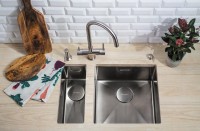 Мойка кухонная Omoikiri Taki 44-U/IF-IN нержавеющая сталь